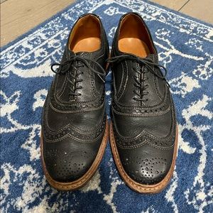Allen Edmonds Black Neumok 2.0 Wingtips, size 9D #4708